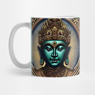 Blue Buddha Mug